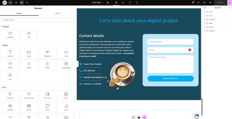 Why We Use Elementor Pro for Every Website We Build
